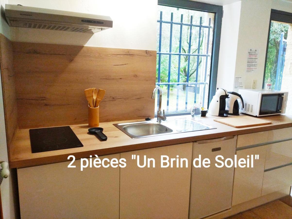 2 Pieces "Le Brin De Soleil" Gites Appart 'Hotel L'Echappee Belle D'Aubenas Logement 1 Sur 3 Exterior foto